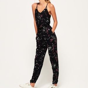 Superdry tropical jumpsuit (with pockets)